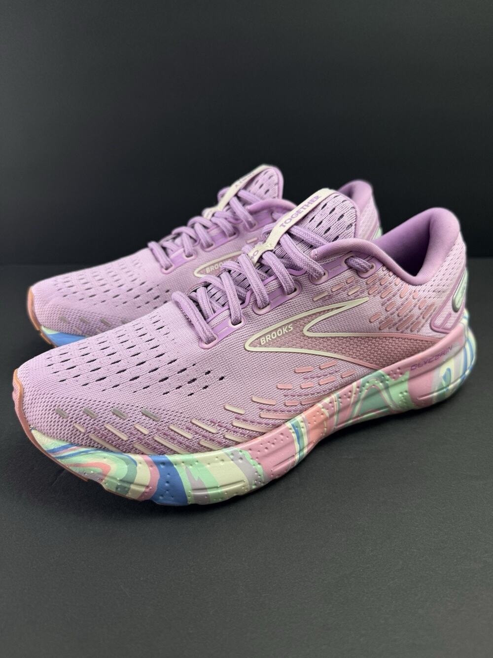 Brooks Glycerin 20 Unity Together Women’s 9.5 Orchid Violet Running Shoes